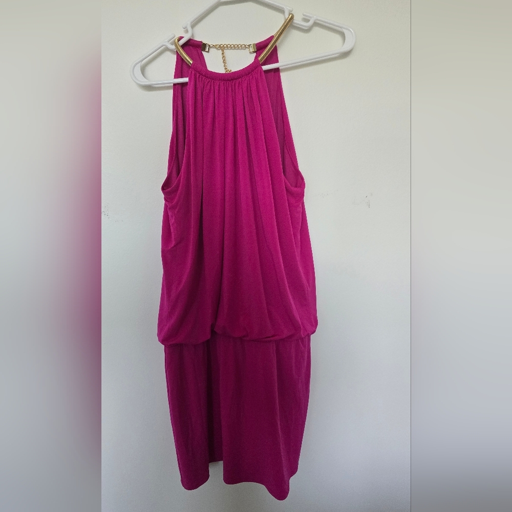 Jessica Simpson Pink Halter Dress